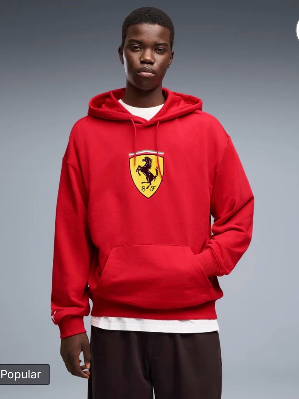 PUMA Ferrari Scuderia Hoodie Men’s M Red F1 Racing Prancing Horse XL